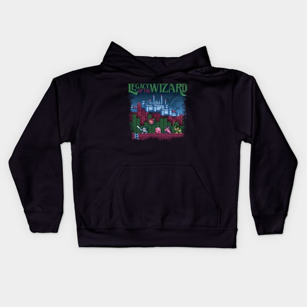 Wizard of the Legacy Kids Hoodie by Kari Likelikes